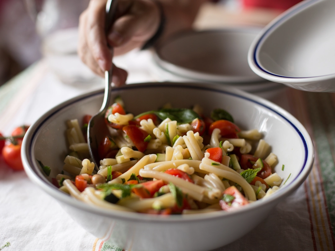 Recipe:  Aromatic pasta salad - 1