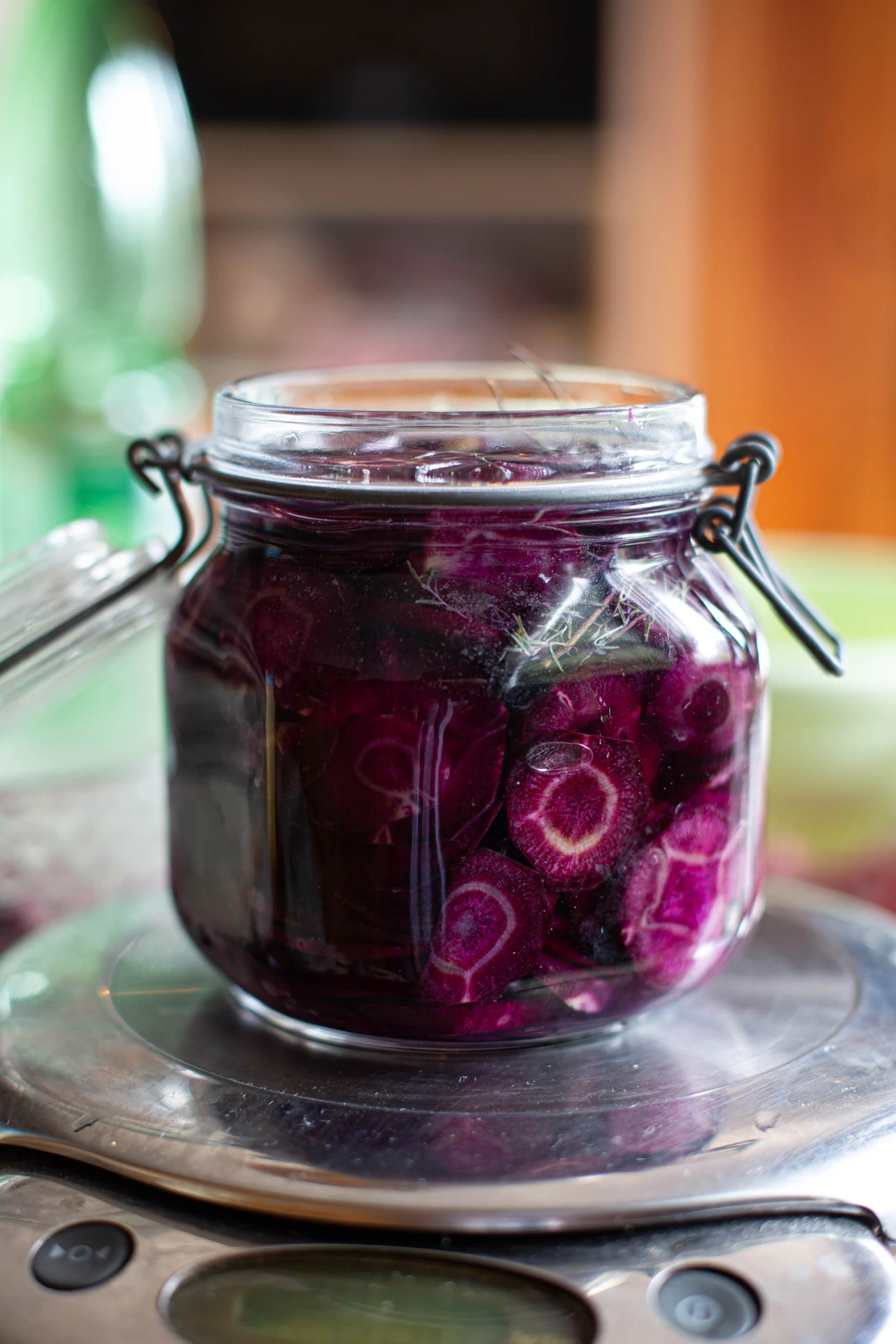 Recipe: Violet carrots fermented - 1