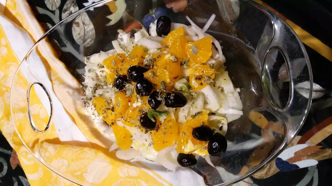 Recipe: Fennel + orange salad